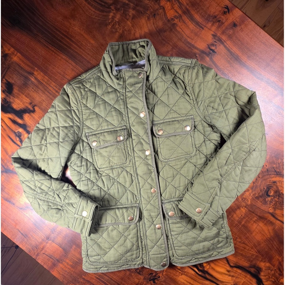 J.Crew Re-Imagined Quilted Field Quiet Luxury Atheleisure Resort Cottagecore